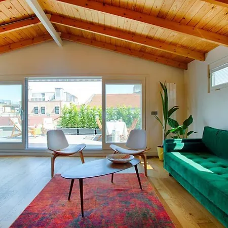 Your Colorful, Stylish & New Penthouse W Terrace